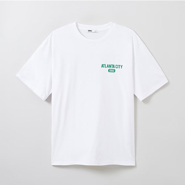 SPAO Men Short Sleeve Atlanta City Tee SPRPE37C52 White