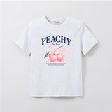 SPAO Women Short Sleeve Peachy Tee SPRPE37G66 Yellow