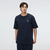 SPAO Men Short Sleeve Woodie Tee SPRPF24C41 Hunter