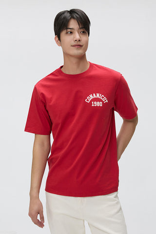 Men Short Sleeve Conanicut Woodie Tee
