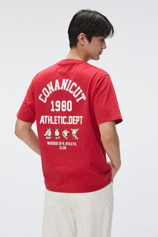 Men Short Sleeve Conanicut Woodie Tee