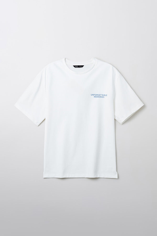 ●SPAO● Milano Cotton Modern Graphic Short Sleeve T-shirt S Men Short Sleeve Milano Graphic Tee – SPAO MY