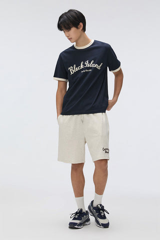 Men Short Sleeve Ringer Tee