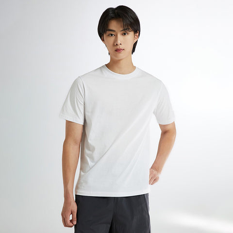 SPAO Men Short Sleeve Supima Tee SPRWE24C14 White