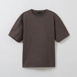 SPAO Men Short Sleeve Loose Fit Tee SPRWE24M03 Brown