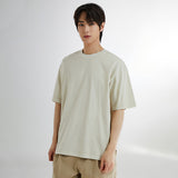 SPAO Men Short Sleeve Pigment Tee SPRWE37C05 Beige