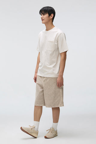 SPAO Men Short Sleeve Overfit Pocket Tee