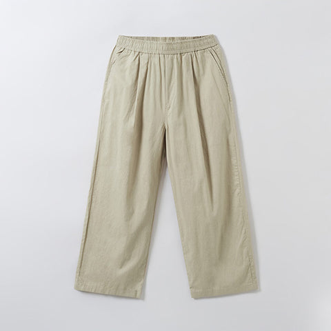 SPAO Men Wide Banding Pants SPTCE37C01 Light beige