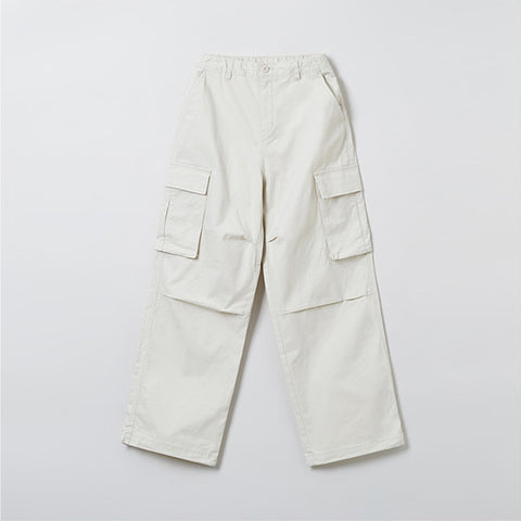 SPAO Women Wide Cargo Pants SPTCE49G02 Ivory