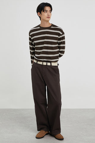 Men Wide Chino Pants