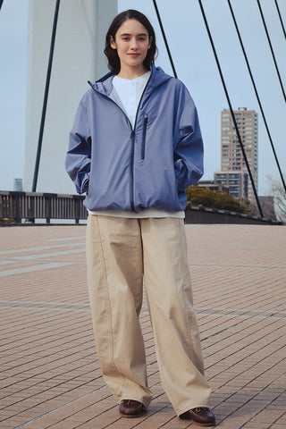 Men Curved Balloon Wide Pants