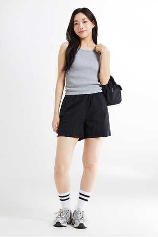 Women Cotton Spandex Banding Shorts
