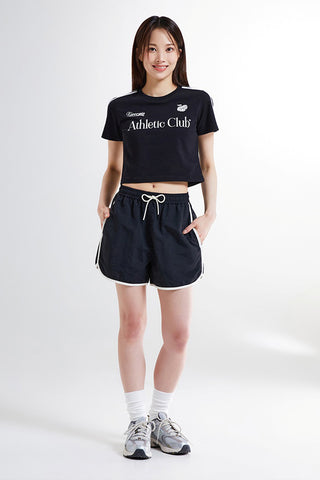 SPAO Women Nylon Band Shorts