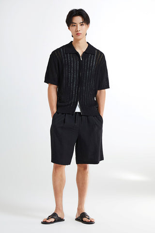 Men Full Band Relaxed Shorts