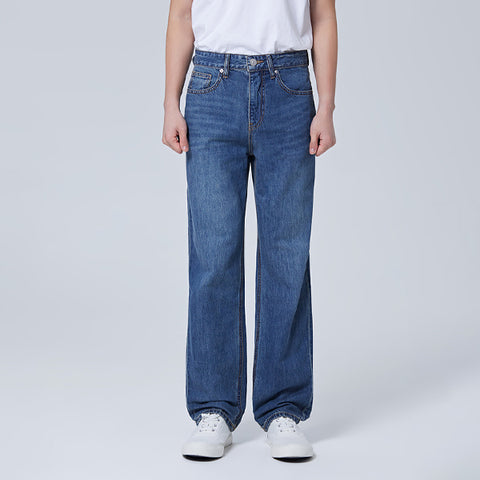 SPAO Men Straight Denim SPTJE25C41 Indigo