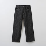 SPAO Men Wide Denim SPTJE25C51 Black