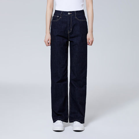 SPAO Women Straight Denim SPTJE25G31 Navy