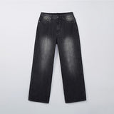 SPAO Men Vintage Wide Jeans SPTJF23C56 L/Indigo