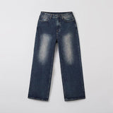 SPAO Men Vintage Wide Jeans SPTJF23C56 D/Indigo