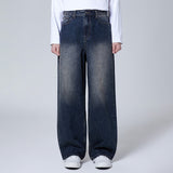 SPAO Men Vintage Wide Jeans SPTJF23C56 D/Indigo
