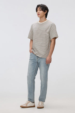 SPAO Men Tapered Jeans - L/Indigo