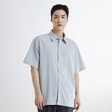 SPAO Men Short Sleeve Shirt SPYWE24M05 Light Grey