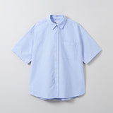 SPAO Men Short Sleeve Overfit Shirt SPYWE25C41 Light Blue