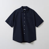 SPAO Men Short Sleeve Overfit Shirt SPYWE25C41 Navy