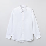 SPAO Men Long Sleeve Linen Shirt SPYWE25M11 White