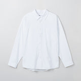 SPAO Men Long Sleeve Oxford Overfit Shirt SPYWF23C51 White