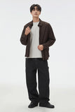 Men Long Sleeve Checked Shirt