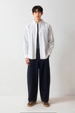 Men Long Sleeve Regular Oxford Shirt