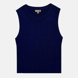 SPAO Women Sleeveless Knit Crop Top SPLCD11G04