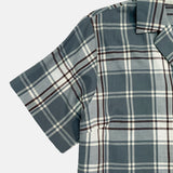 SPAO Women Short Sleeve Check Shirt SPLCD11G06
