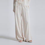 SPAO Women Linen Wide Pants SPTCC25G01